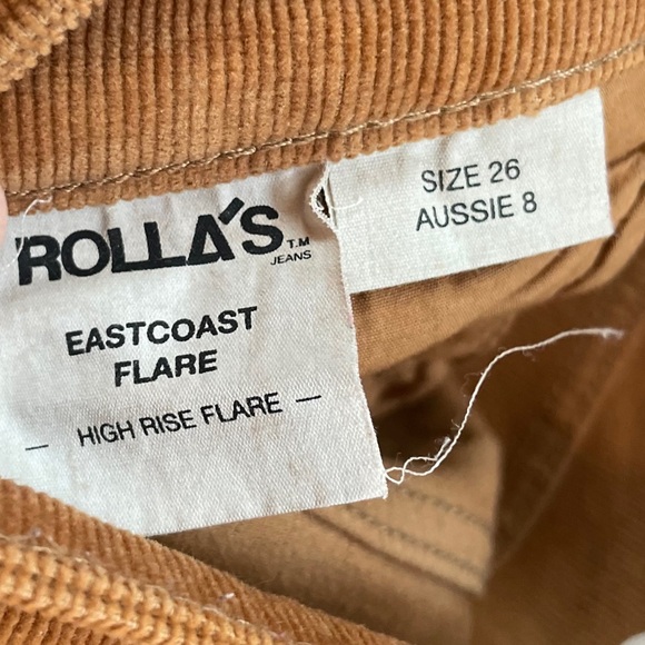Rolla’s Eastcoast High Rise Flare Corduroy Jeans - Picture 12 of 12